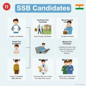 Difference between Fresher, Repeater, Screen out & Merit out Candidates