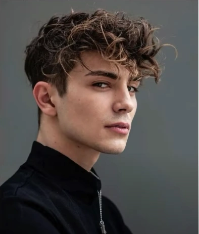 Messy Fringe haircut